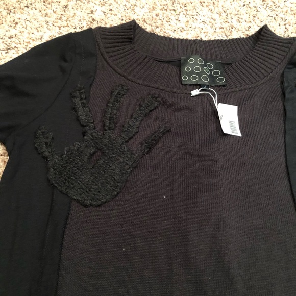 Black High Low Tunic - Picture 2 of 5